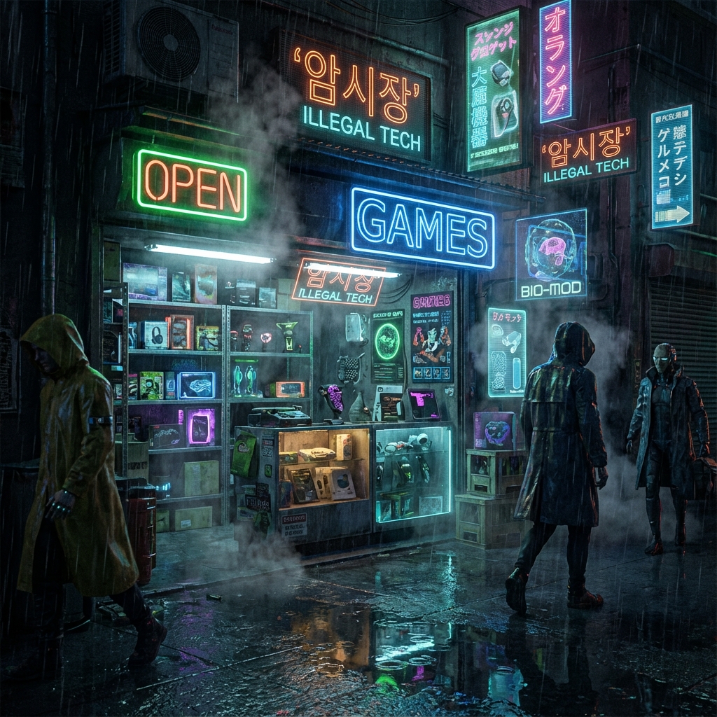 The Black Market - 암시장 분위기